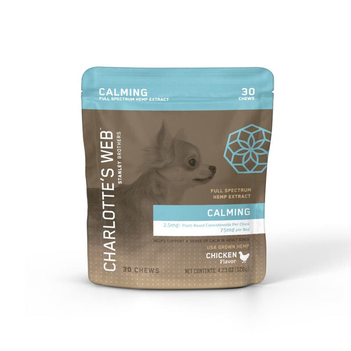 Charlotte's Web Calming CBD Chews for Dogs 30 count