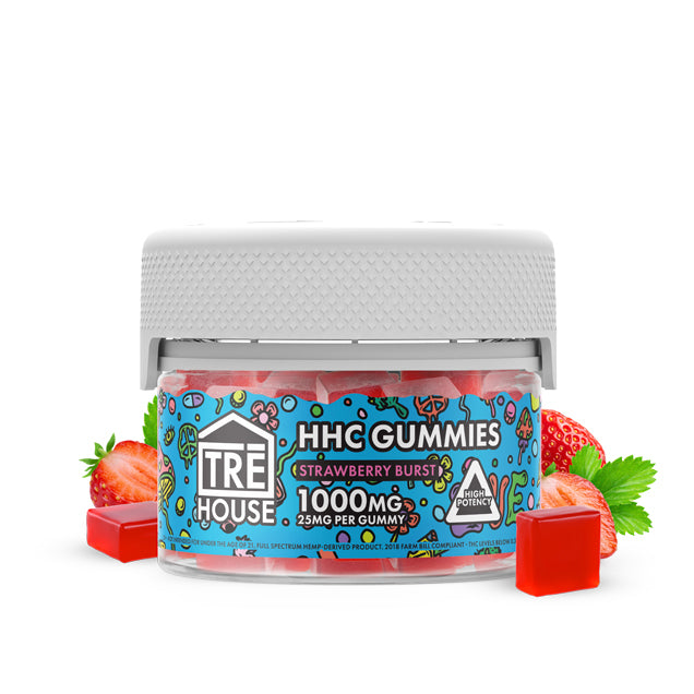 TRE House | HHC Gummies Strawberry Burst
