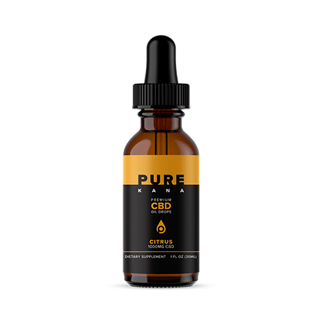 PureKana Full Spectrum CBD Oil Citrus Flavor 1000mg - iHemp Empire