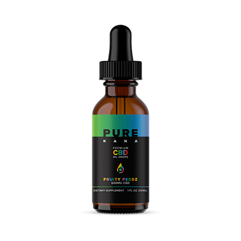 PureKana Full Spectrum CBD Oil Fruity Flavor 600mg - iHemp Empire