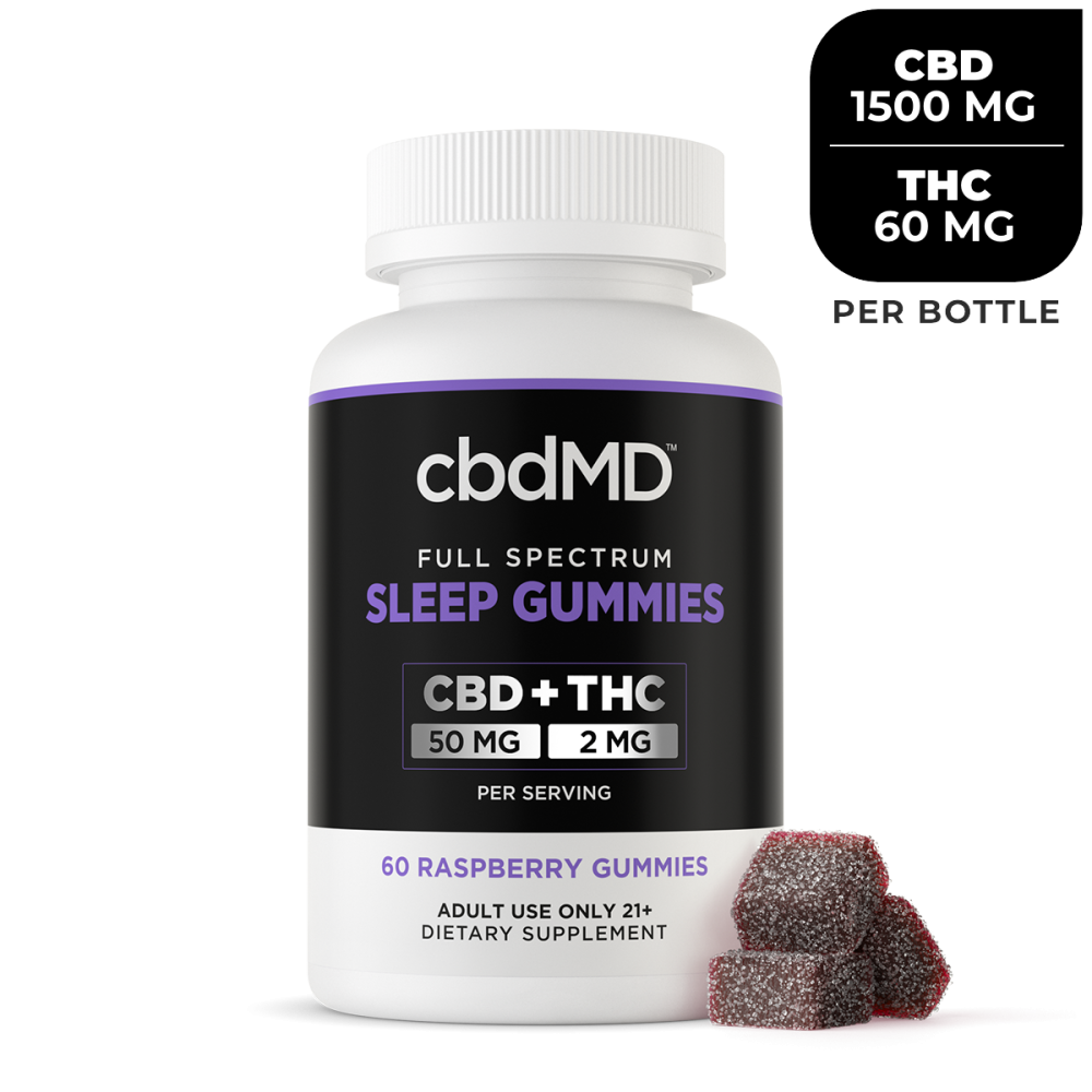 cbdMD CBD+THC Gummies