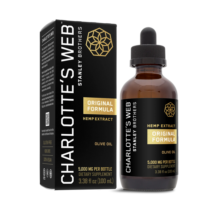 Charlotte's Web, Original Formula Olive Oil CBD Oil 50mg CBD/ml