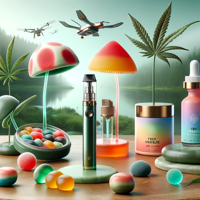 The Top 5 Innovative CBD Products of 2023 - Exclusive at iHempEmpire