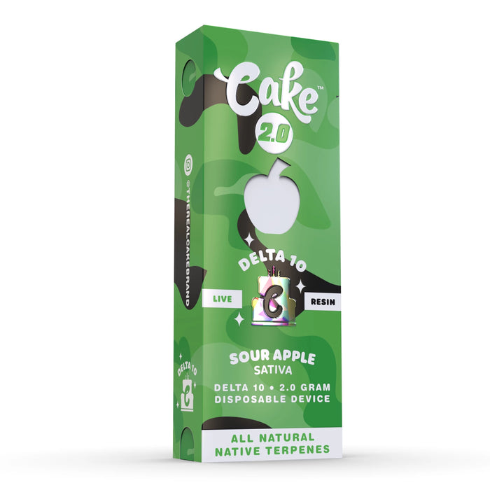 CAKE Delta 10 Live Resin Disposables (2.0G) - Premium Cannabis Vape Pen