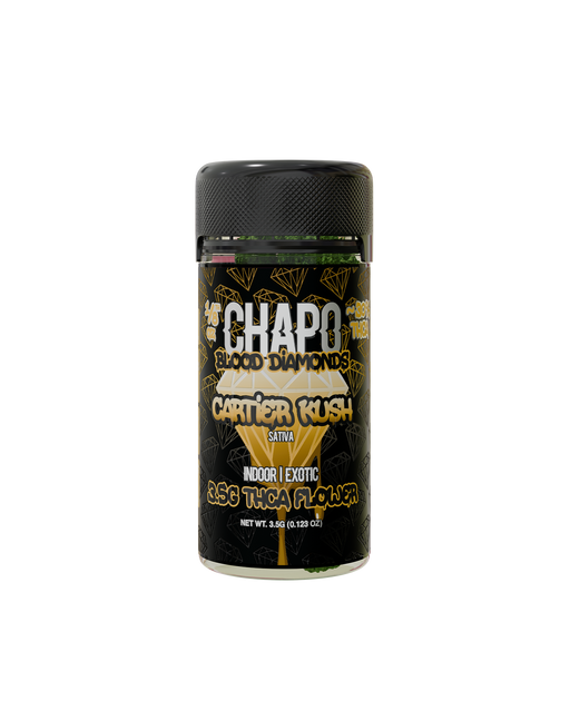 Chapo Extracts 3.5Gram 1/8oz Cartier Kush THCA Flower Sativa