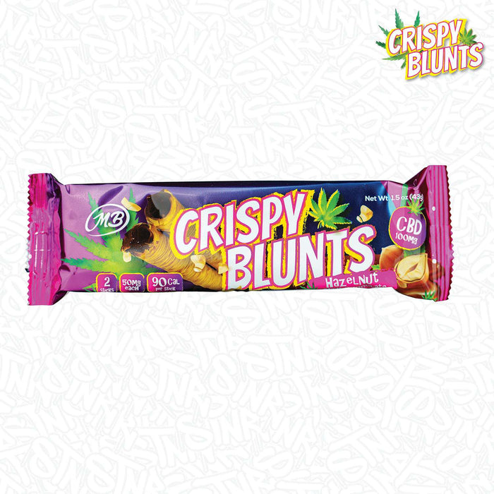 STNR Creations, CBD Crispy Blunts Hazelnut Chocolate 100MG
