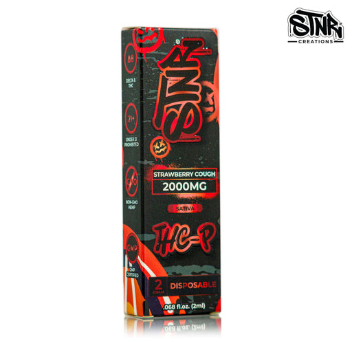 STNR Creations, Strawberry Cough THC-P 2-Gram Disposable Vape Pen