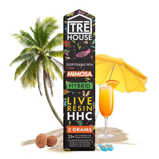 TRE House Live Resin HHC Vape Pen Mimosa Flavor Hybrid 2 Grams