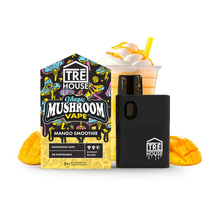 TRĒ House | Mango Smoothie Microdose Magic Mushroom Vape Pen
