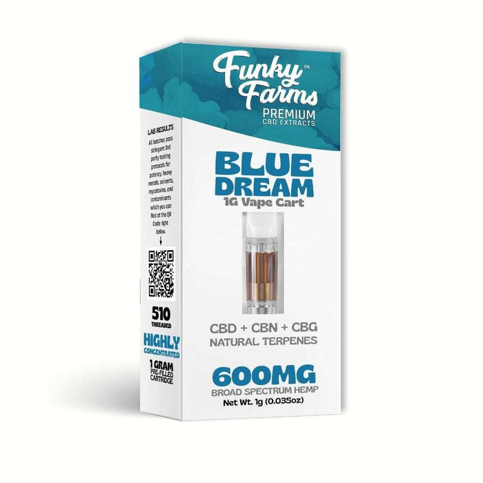 Funky Farms Blue Dream CBD+CBN+CBG 600mg