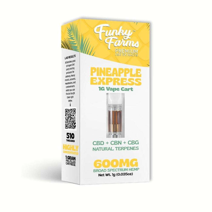 Funky Farms Pineapple Express CBD+CBN+CBG 600mg