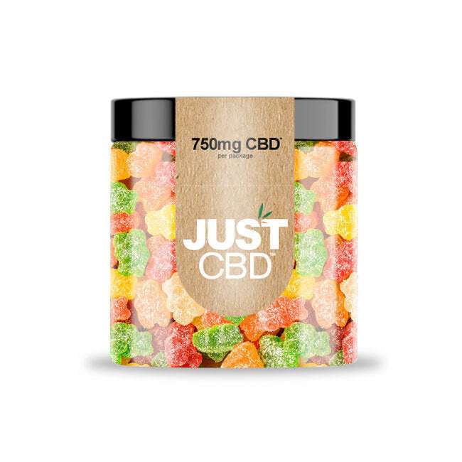 JustCBD Gummies 750mg Jar