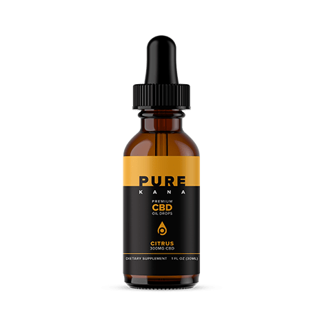 PureKana Full Spectrum CBD Oil Citrus Flavor 300mg - iHemp Empire
