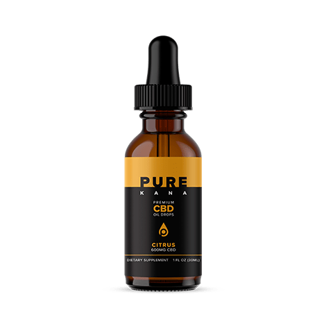 PureKana Full Spectrum CBD Oil Citrus Flavor 600mg - iHemp Empire