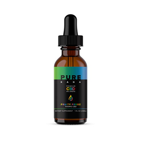PureKana Full Spectrum CBD Oil Fruity Flavor 1000mg - iHemp Empire