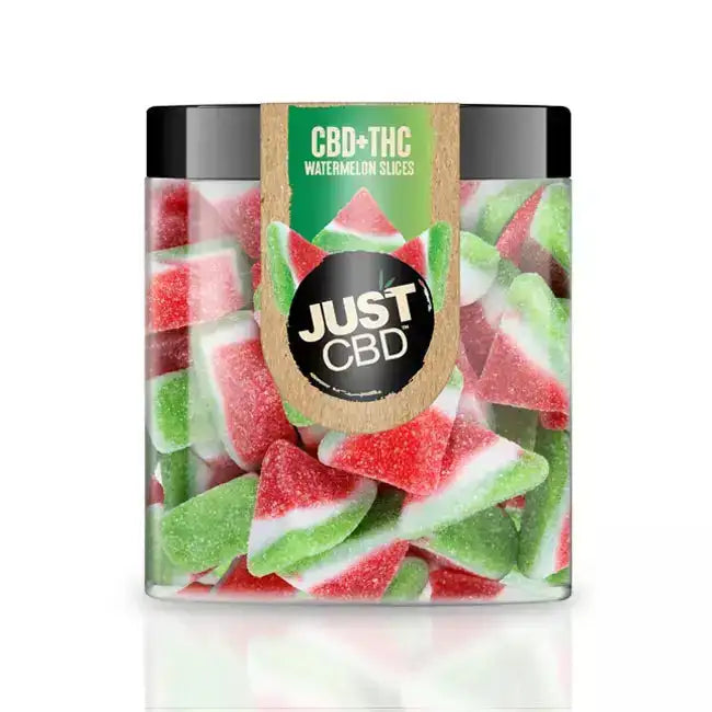 JustCBD THC+CBD Watermelon Slices Candy's