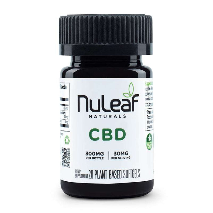 Nuleaf Naturals  CBD softgels 300mg 20ct
