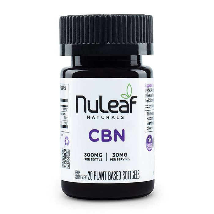 Nuleaf Naturals CBN Softgels 300mg 20ct