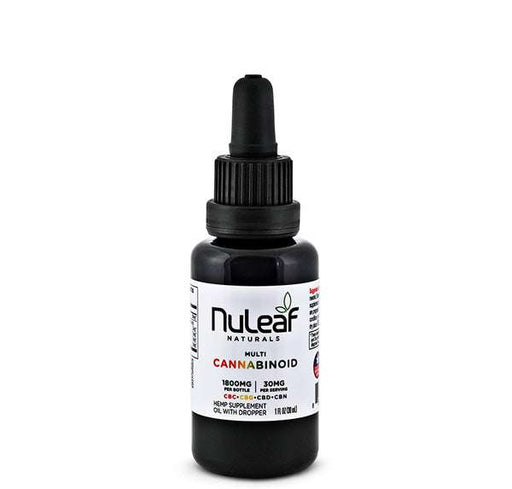 Nuleaf Full Spectrum Multicannabinoid Oils (CBD, CBC, CBG, CBN) - iHemp Empire