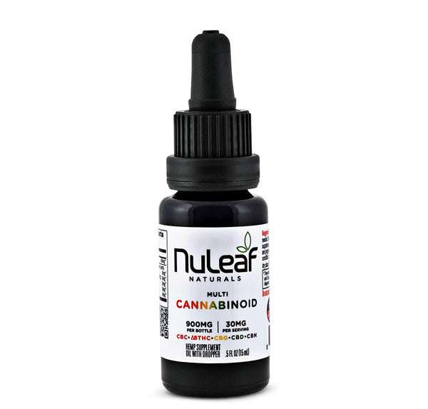 Nuleaf Naturlas Multicannabinoid Oils (Delta 8 THC, CBD, CBC, CBG, CBN) 900mg- iHemp Empire