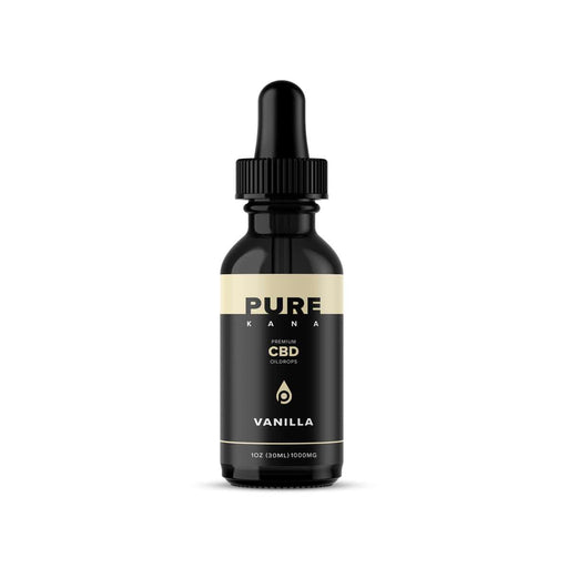 PureKana Full Spectrum CBD Oil Vanilla Flavor 1000mg - iHemp Empire