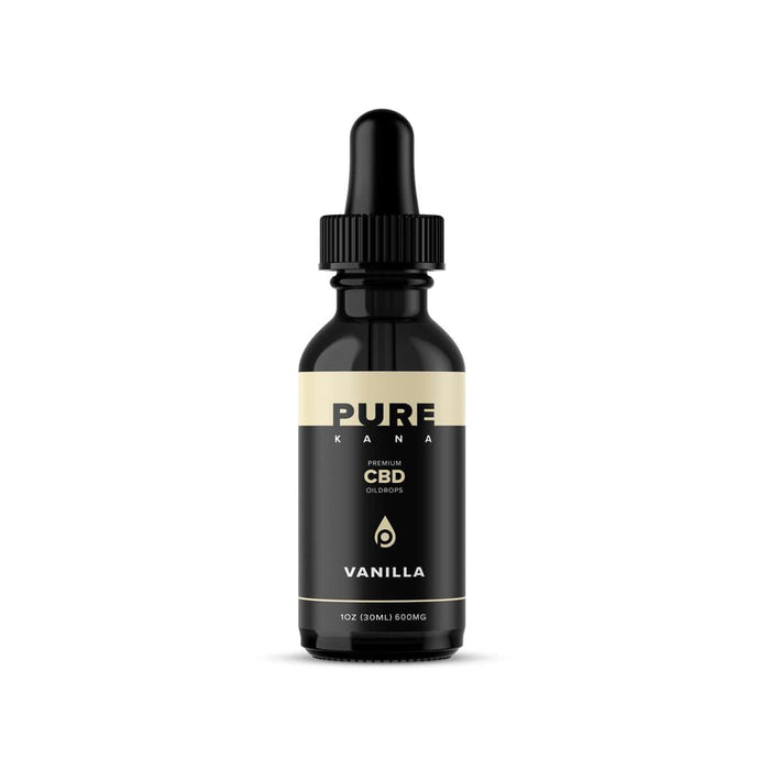 PureKana Full Spectrum CBD Oil Vanilla Flavor 600mg - iHemp Empire