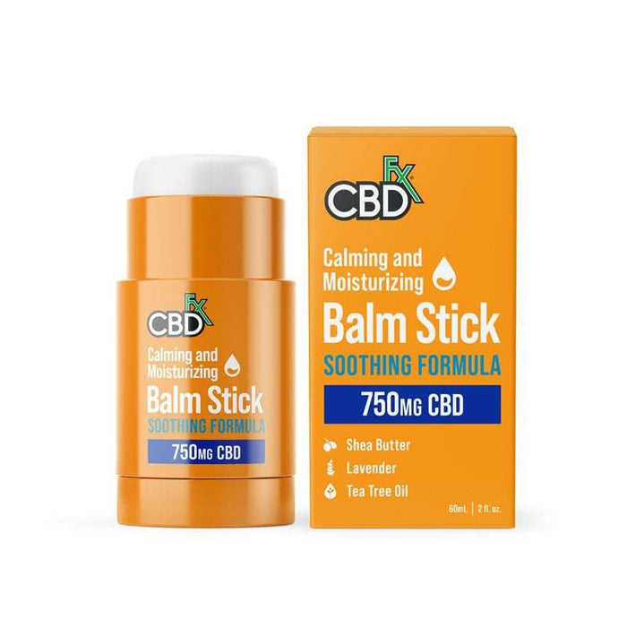 CBDfx calming and moisturizing balm stick soothing formula 750mg cbd