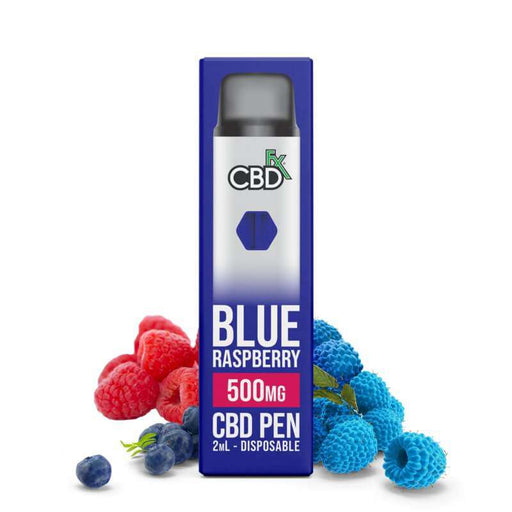 CBDFX Blue Raspberry CBD Vape Pen 500MG - iHemp Empire