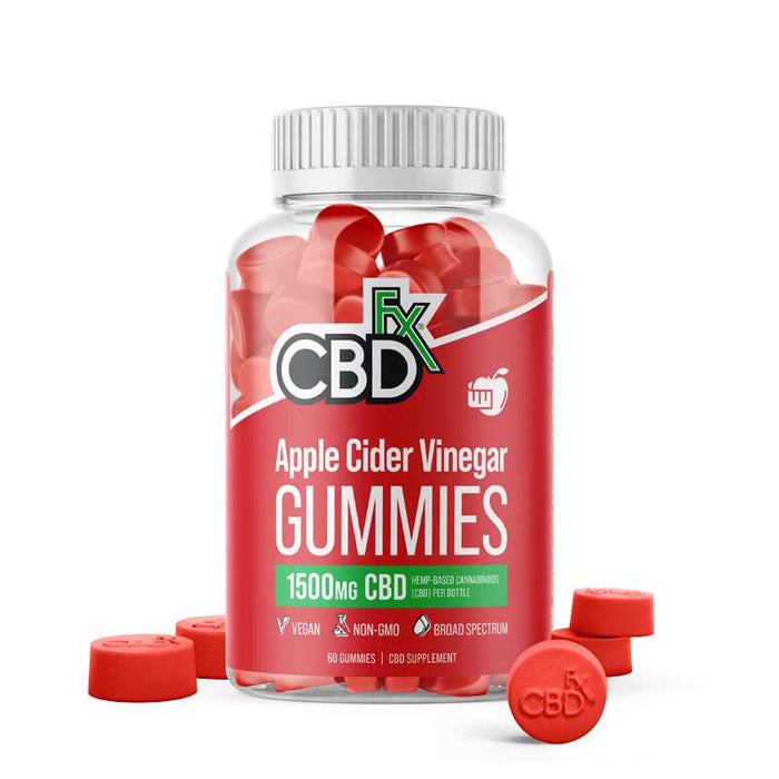 CBDfx CBD Gummies with Apple Cider Vinegar 1500mg