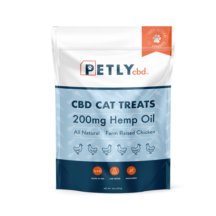 NanoCraft CBD Petly CBD Cat Treats - Chicken Flavored