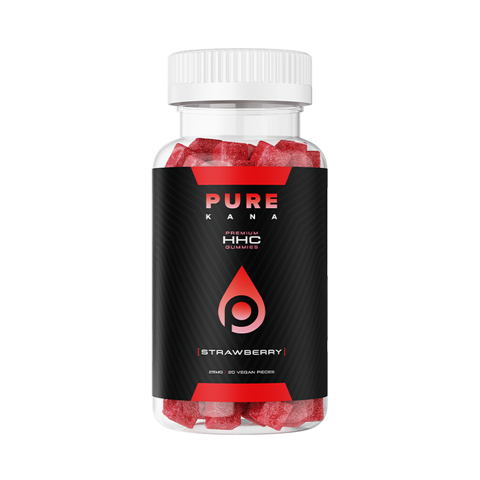Purekana HHC Strawberry Vegan Gummies