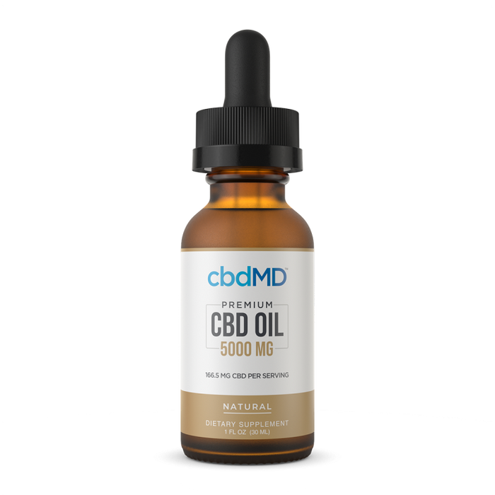 cbdmd premium cbd oil 5000mg natural flavor