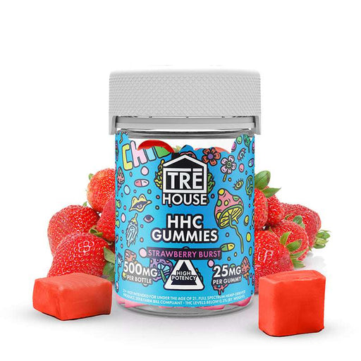  TRE House HHC Gummies Strawberry Burst 25mg per gummy