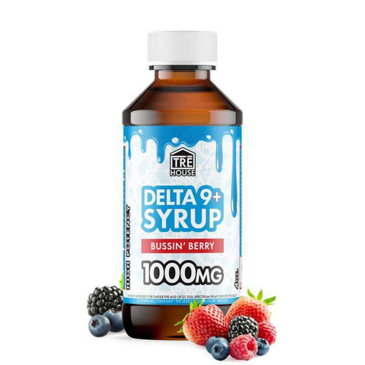 Tre House Delta 9+ Syrup Bussin' Berry 1000mg 